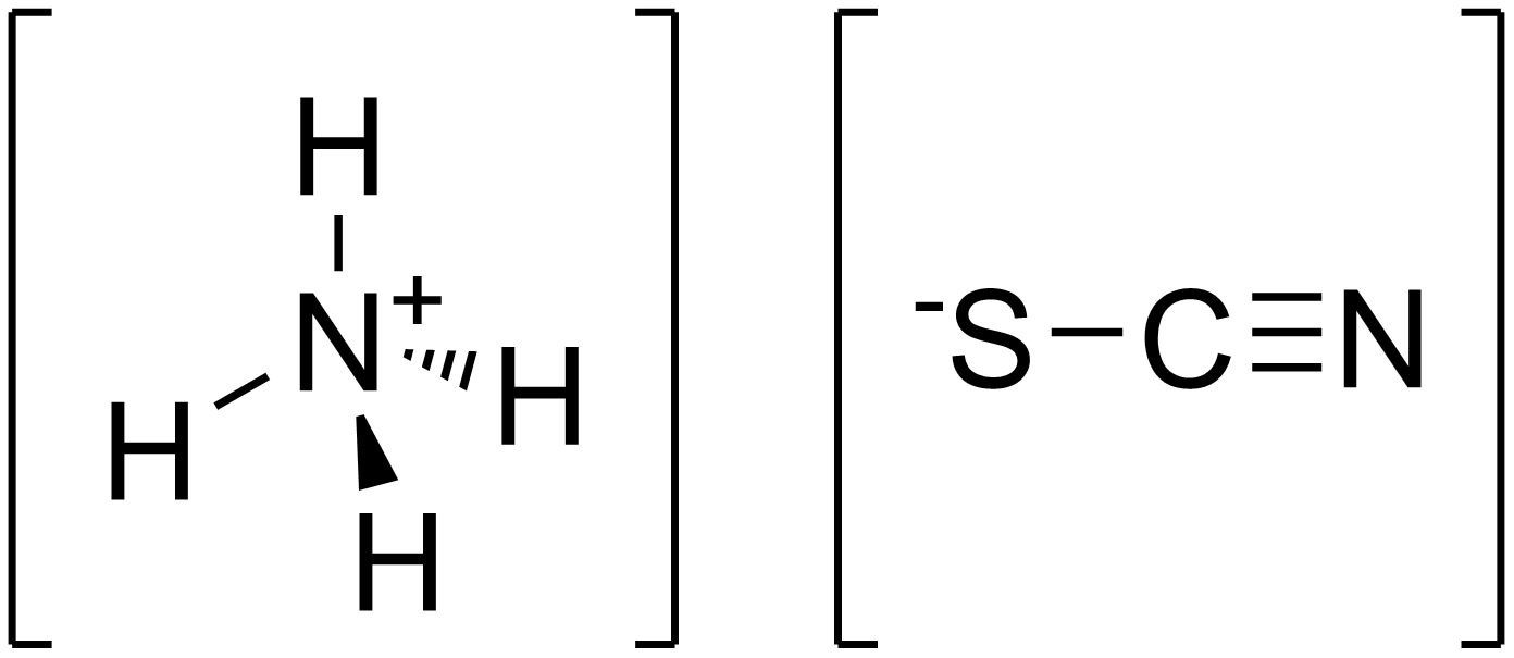 Thiocyanate d'ammonium - Paramètre chimique