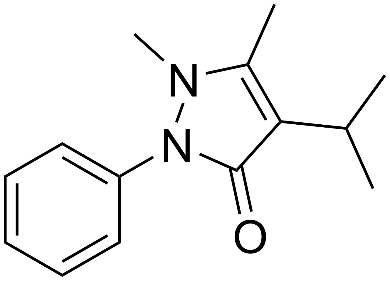 Propyphénazone - Paramètre chimique